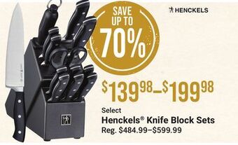 Bass Pro Select henckels knife block sets offer