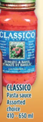 Marché Adonis Classico pasta sauce offer