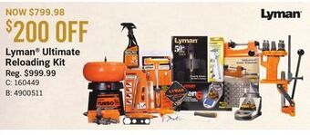 Bass Pro Lyman ultimate reloading kit offer