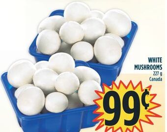 Marché Adonis White mushrooms offer