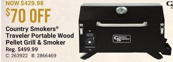 Bass Pro Country smokers traveler portable wood pellet grill & smoker offer