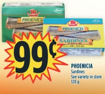 Marché Adonis Phoenicia sardines offer