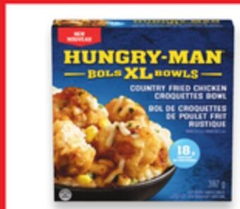 Walmart Hungry-man frozen xl bowls offer