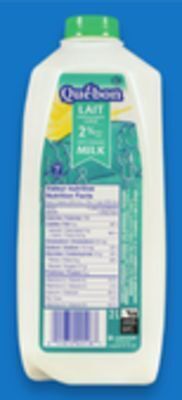 Walmart Québon 2% milk jug offer