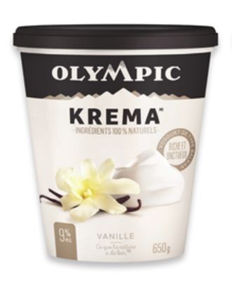 Walmart Olympic krema yogurt tubs offer