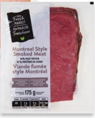 Walmart Your fresh market montreal style smoked meat offer