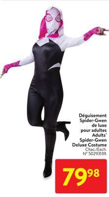 Walmart Adult's spider-gwen deluxe costume offer