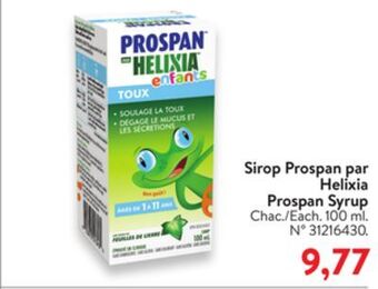 Walmart Helixia prospan syrup offer