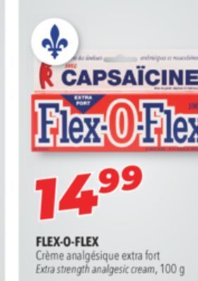 Familiprix Flex-o-flex extra strength analgesic cream offer