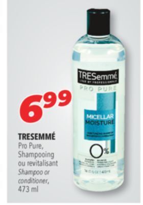 Familiprix Tresemmé pro shampoo or conditioner offer