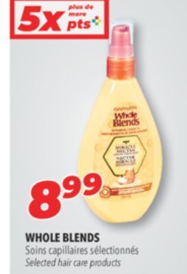 Familiprix Whole blends selected hair care products offer
