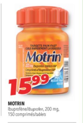 Familiprix Motrin ibuprofen, 200 mg, 150 /tablets offer