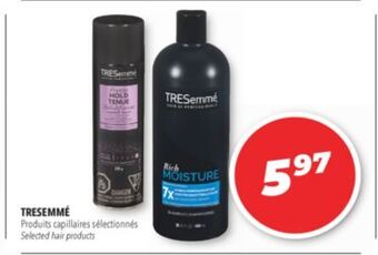 Familiprix Tresemmé selected hair products offer