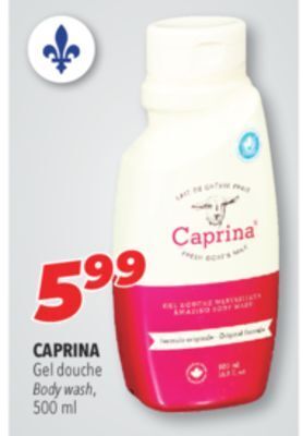 Familiprix Caprina body wash offer