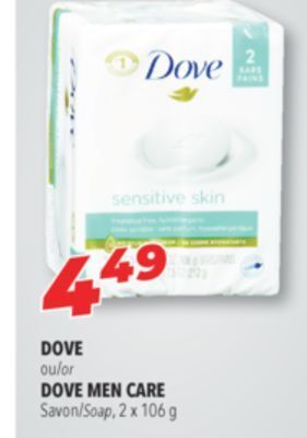 Familiprix Dove men care soap offer