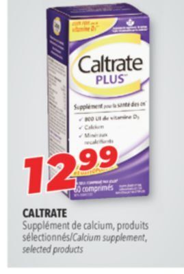 Familiprix Caltrate calcium supplement offer
