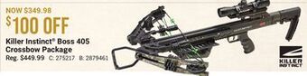 Bass Pro Killer instinct boss 405 crossbow package offer