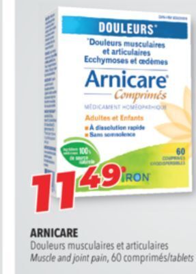 Familiprix Arnicare muscle and joint pain offer