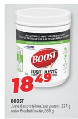 Familiprix Boost offer