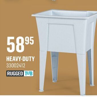 Canac Heavy-duty laundry tub offer