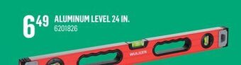 Canac Aluminum level 24 in offer