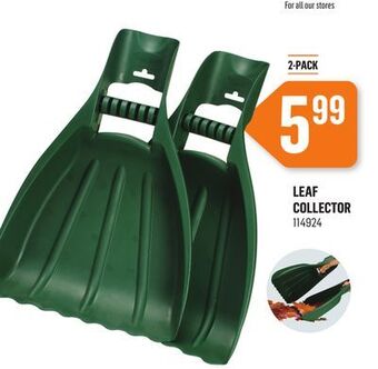 Canac Leaf collector offer