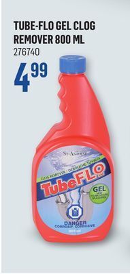 Canac Tube-flo gel clog remover 800 ml offer