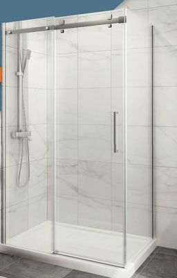 Canac Alaska corner shower chrome, clear glass 48 in. x 36 in offer