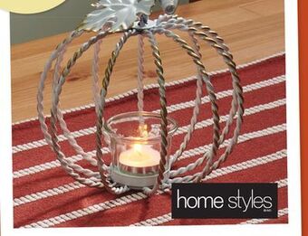 Giant Tiger Homestyles candle holder offer