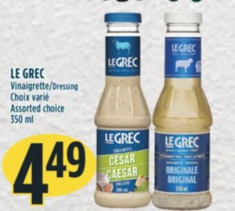 Marché Adonis Le grec vinaigrette offer