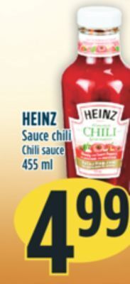 Marché Adonis Heinz sauce chili offer