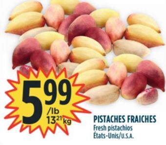 Marché Adonis Pistaches fraiches offer