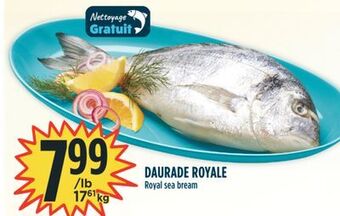 Marché Adonis Daurade royale offer