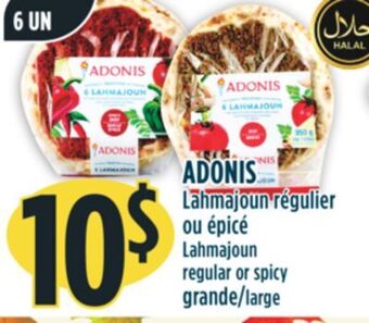 Marché Adonis Adonis lahmajoun régulier ou épicé offer