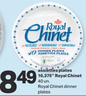 L'Intermarché Assiettes plates 10,375, 40 un offer