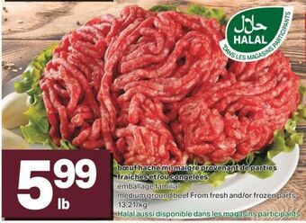 L'Intermarché Bœuf haché mi-maigre provenant de parties fraîches et/ou congelées offer