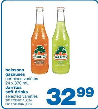 Wholesale Club Boissons gazeuses jarritos, 24 x 370 ml offer
