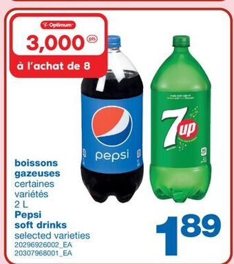 Wholesale Club Boissons gazeuses 2 l offer