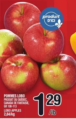 Marche Ami Pommes lobo | lobo apples offer