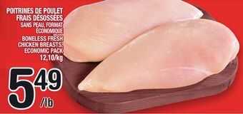 Marche Ami Poitrines de poulet frais désossées | boneless fresh chicken breasts offer