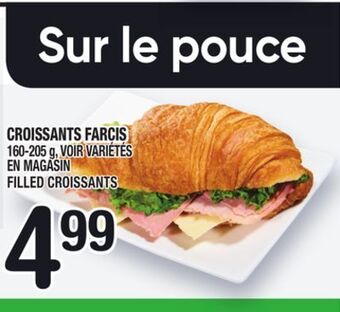 Marche Ami Croissants farcis | filled croissants offer