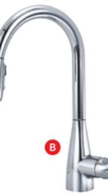Réno Dépôt Delta greenville pull-down kitchen faucet chrome finish offer