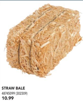 Réno Dépôt Straw bale offer