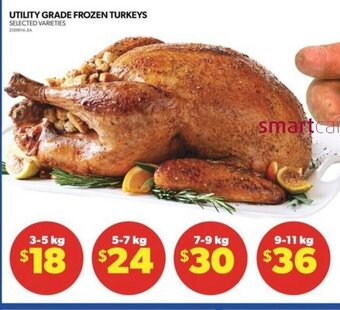Real Canadian Superstore UTILITY GRADE FROZEN TURKEYS offer