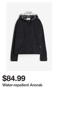 H&M Water-repellent anorak offer