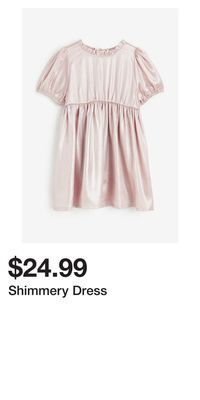 H&M Shimmery dress offer