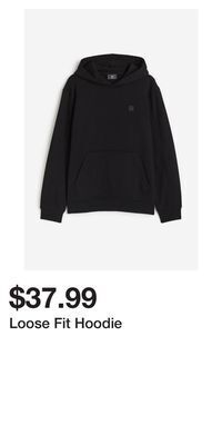 H&M Loose fit hoodie offer