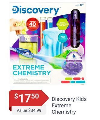 Samko & Miko Toy Warehouse Discovery kids extreme chemistry offer