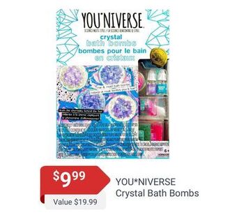 Samko & Miko Toy Warehouse Niverse crystal bath bombs offer