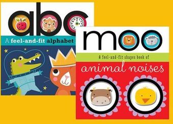 Samko & Miko Toy Warehouse Feel-and-fit shapes two book set offer